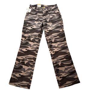 NEW Cabela's Women's Bayou Pants Timberwolf Urban Camo Cotton Ripstop Size 8/32